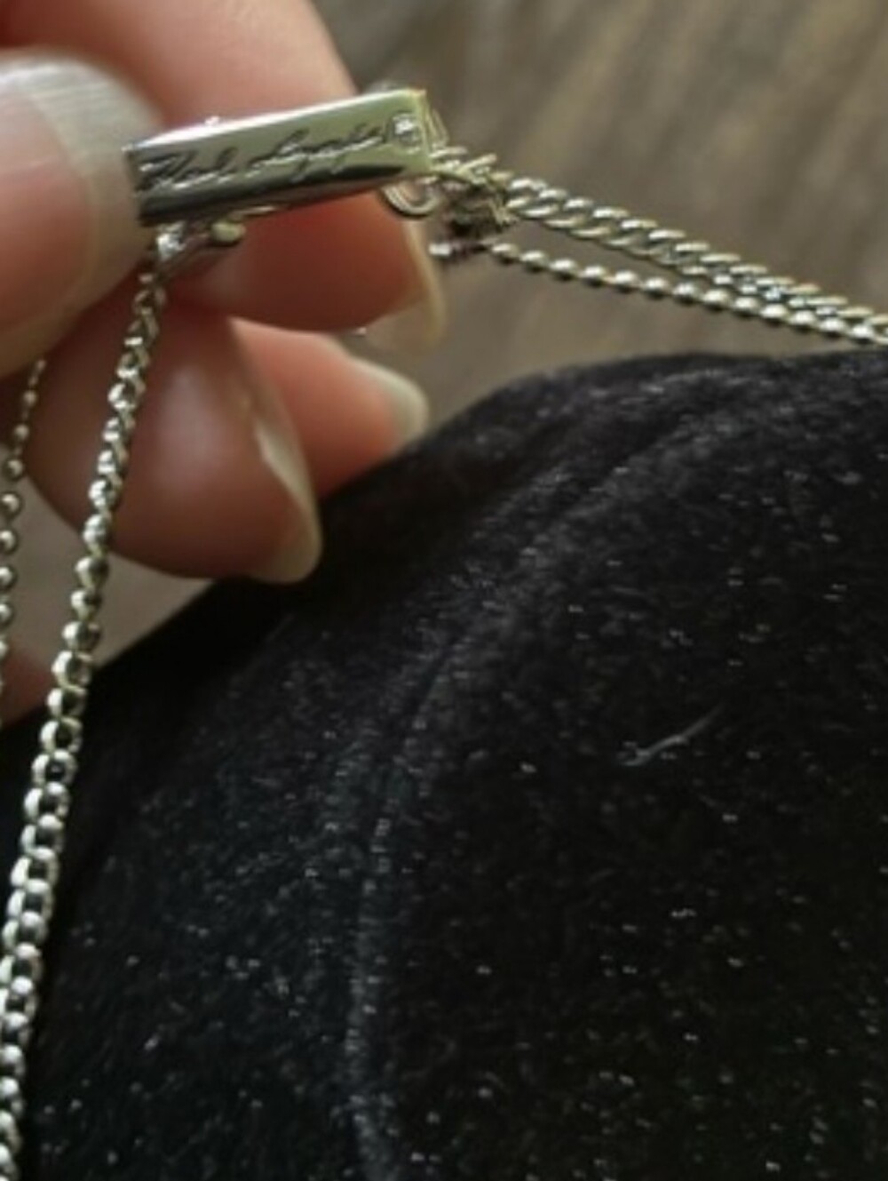 Karl Lagerfeld Silver-Tone Layered Pendant Necklace Set, NIB, GIFTABLE - Picture 4 of 4